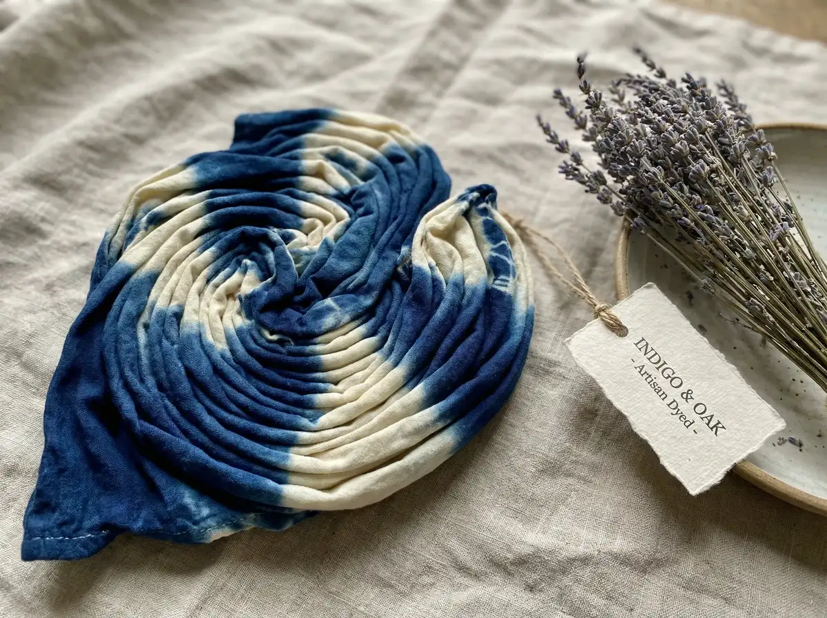 手作人分享 - 蓝染扎染手帕 | 麻豆视频