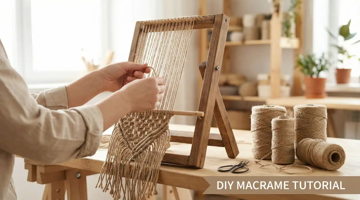 麻线编织教学：基础结法 | 麻豆视频